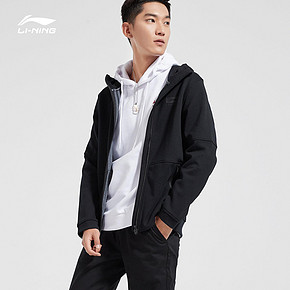 李宁（LI-NING） CBA篮球系列 AWDN873 男子运动卫衣 178元