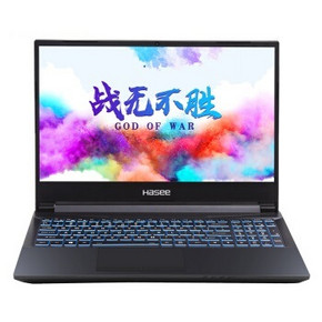 Hasee 神舟 战神 Z7M-CT5NA 15.6英寸游戏笔记本电脑（i5-9300H、8GB、512GB、GTX1650 4GB
