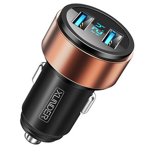 讯电至尊 039 智能快充双USB车载充电器 15元