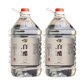 味思晋 酿造白醋 2瓶 共10斤 15.8元