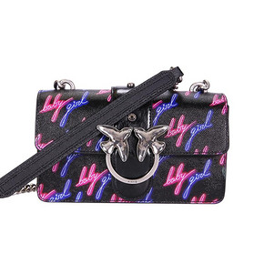 Pinko品高 MINI LOVE NEON女士霓虹单肩斜挎燕子包 1298元