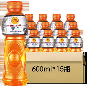 泰牛维生素能量饮料600ml*15瓶整箱装 国产运动饮料饮品能量补给 49元
