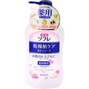 Bathclin 巴斯克林 舒芙蕾草本滋养沐浴露 微香型 550ml *3件 99元包邮包税 ￥99