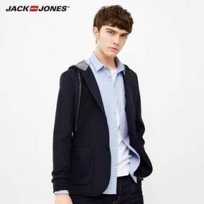 天猫 JACKJONES 杰克琼斯 218108505 男士连帽西服*2件 220元（合110元/件）