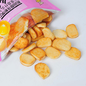 卡宾熊 蟹黄味烤馍片 130gx4包 19.9元包邮