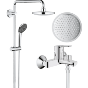 GROHE 高仪 27357001+23348000 恒温花洒套装 1565元包邮（0-2点） ￥1565