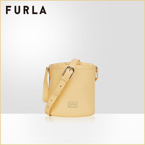 FURLA/芙拉2020春夏新款 SET 女士迷你纯色单肩斜挎时尚水桶包 2106元