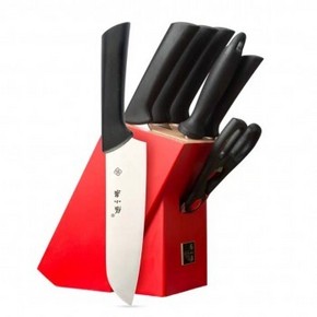 天猫 Zhang Xiao Quan 张小泉 D30980100 锋彩系列刀具 七件套 129元