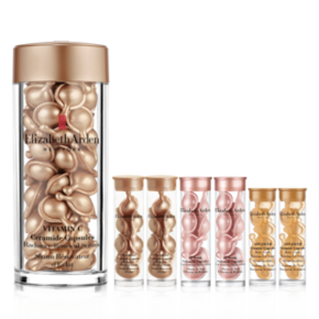 预售：Elizabeth Arden 伊丽莎白·雅顿 时空焕活透亮润泽胶囊精华液（60粒+粉胶