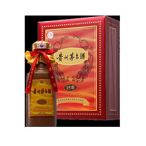 88vip：15年贵州茅台酒53度500ml酱香型白酒单瓶礼盒 4999元