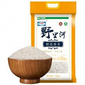 天猫 野里河 大米 稻花香米 10KG *2件 89元包邮（双重优惠，合44.5元/件）