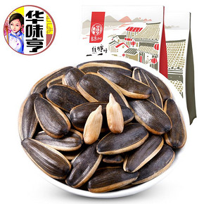 华味亨 瓜子 焦糖味2斤+山核桃味2斤 25.8元