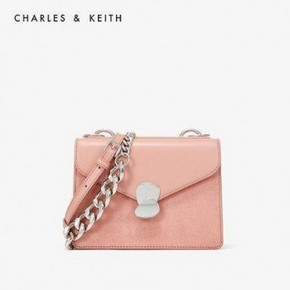 天猫 CHARLES&KEITH CK2-80840173-1 粗链条翻盖单肩包 299元包邮
