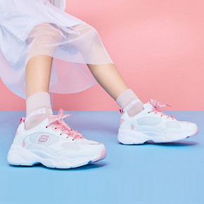 斯凯奇（SKECHERS） D‘LITES系列 88888401 女士厚底熊猫鞋 321.52元