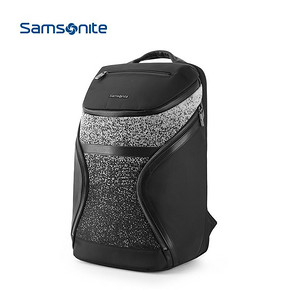 Samsonite/新秀丽双肩包男 圆弧盖头新潮设计印花拼接背包TT6 990元