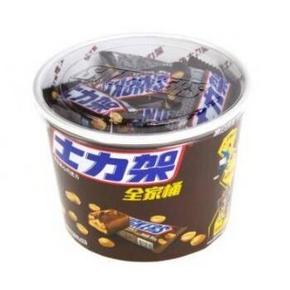 天猫 士力架 花生夹心巧克力 460g*2桶 29.95元