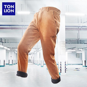 唐狮（Tonlion） 615412093401 男士灯芯绒休闲裤 80元