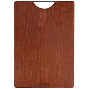 十八子作乌檀木砧板 家用实木砧板整木长方形切菜板案板擀面板 99元