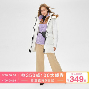 Gap 盖璞 515425 大毛领羽绒服时尚厚外套 359.2元