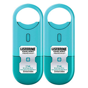 李施德林（LISTERINE） 口腔喷雾 冰蓝 2支装 *5件 232.13元（合46.43元/件）