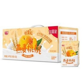 天猫 光明 优果粒燕麦桃桃风味酸牛奶195g*12/箱 47.4元