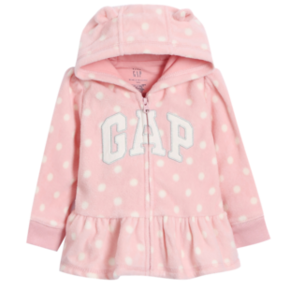 9日10点：Gap 盖璞 473940 婴儿连帽卫衣 低至55元（双重优惠）