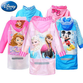 降价！Disney迪士尼 儿童雨衣YQ 1004C 下单5折17.9元起包邮 多款可选
