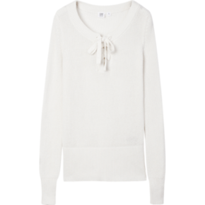 9日10点：Gap 盖璞 398948 女款套头针织衫 可低至68元