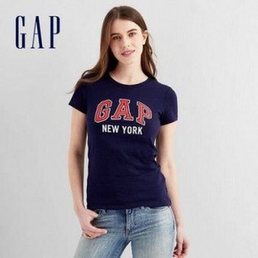 天猫 9日10点：Gap盖璞260202 女士圆领印花短袖 低至71元