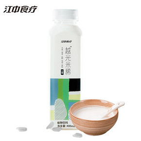 江中食疗越光米稀养胃代餐0糖瓶装健康饮料400ml*6瓶 39元