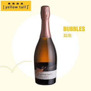 Yellow Tail/黄尾袋鼠桃红起泡葡萄酒750ml单支装 *3件 205元（合68.33元/件）