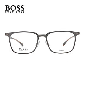 新款HUGO BOSS眼镜架男士商务超轻纯钛眼镜框全框舒适镜架1096 1528元