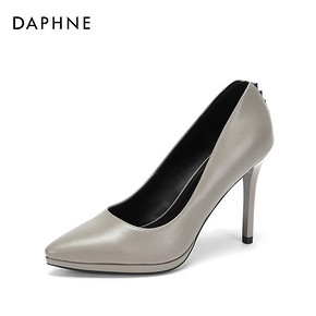 Daphne 达芙妮 1018404021-122184 春秋新款女款高跟鞋 *3件 132.3元（合44.1元/件）