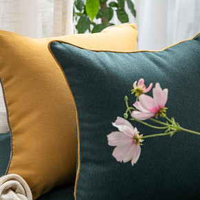 布巾巾飘窗抱枕靠垫大靠背三角枕坐垫装饰枕头套装组合靠枕骨头枕 40元