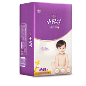 Anerle 安儿乐 小轻芯 婴儿纸尿裤 M68片 *3件 200.75元包邮（合66.92元/件）