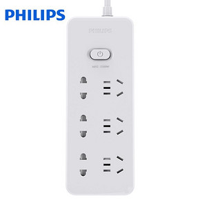 飞利浦（PHILIPS） 1301P 迷你扩展插座 无线+3位  券后9.8元
