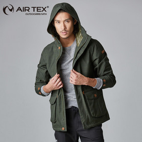 AIRTEX 亚特 AT1A18M9029-BTW 男士户外冲锋衣 149元包邮