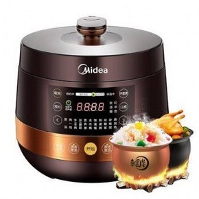天猫 22日10点： Midea 美的 YL50Easy203 电压力锅 164.5元包邮（前300件5折）