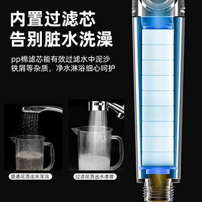 益伟 增压浴室花洒  券后1.9元