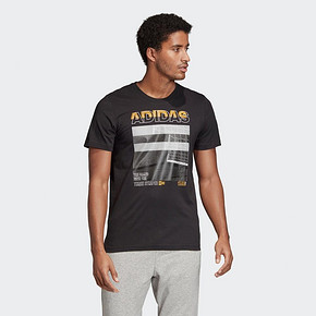 阿迪达斯官网adidas 男装训练运动短袖T恤ED7286 ED7287 89元