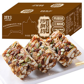 其妙 坚果沙琪玛整箱 500g 6.9元