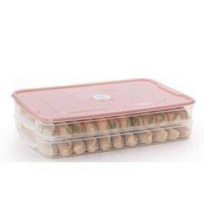 天猫 推特 冰箱饺子保鲜盒 2层1盖 5.8元包邮（需用券）