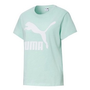 PUMA 彪马 CLASSICS LOGO 596512 女子印花圆领短袖T恤 69元