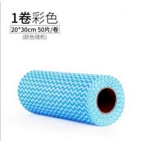 天猫 靓洁 靓涤 一次性 懒人抹布干湿两用 20*30CM 50 /卷 5.8元包邮