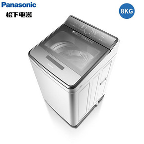 Panasonic/松下 XQB80-U78Q2S 8kg全自动波轮家用大容量洗衣机 2198元