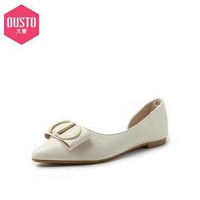 DUSTO 大东 20C1632A 女士圆扣单鞋 49元包邮