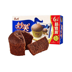 康师傅妙芙欧式蛋糕巧克力味盒装288g早餐糕点营养甜品点心零食 *18件 233.78