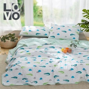 天猫 61预售：LOVO家纺 全棉抗菌夏凉被 99元起
