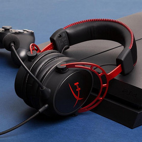 Kingston 金士顿 HyperX Cloud Alpha 阿尔法 游戏耳机 419元