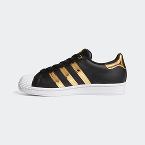 61预告、历史低价： 阿迪达斯（adidas） SUPERSTARMETAL TOE 女士金属头运动鞋 低
